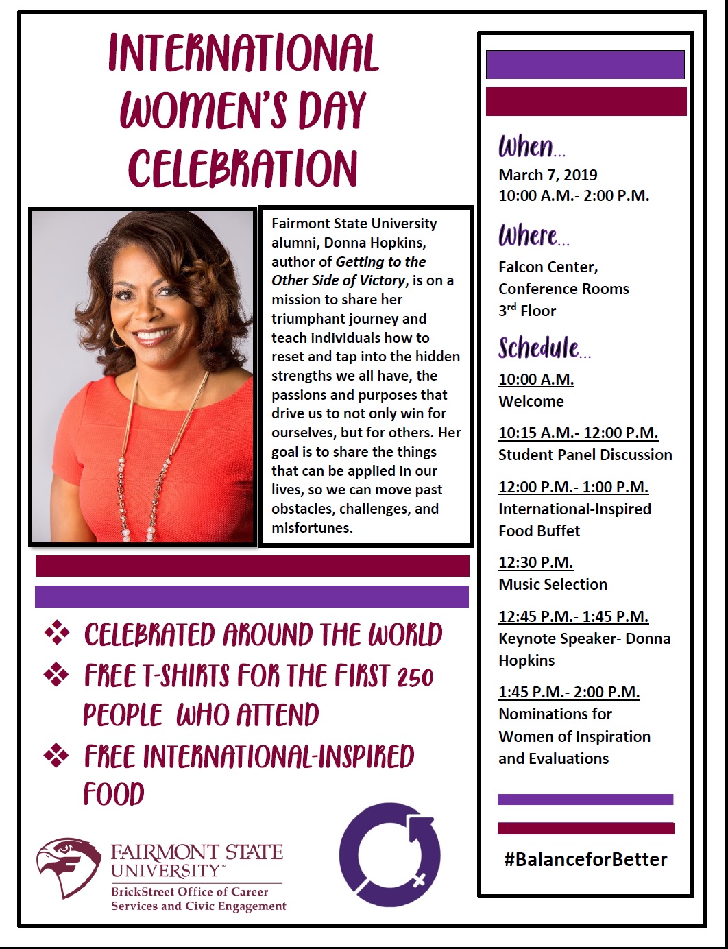 Fairmont State College IWD